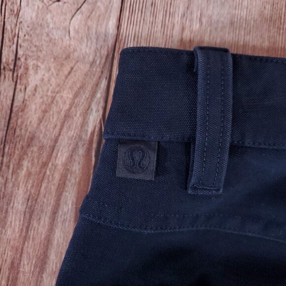 Lululemon Mens Size 33X29.25 ABC Pants Slim Utilitech Navy Blue M5ABOS - Picture 10 of 15